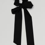 Alo Yoga Love Knots Tie Scrunchie - Black