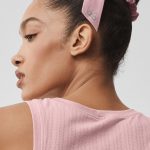Alo Yoga Love Knots Tie Scrunchie - Vintage Pink
