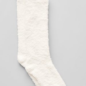 Alo Yoga Women's Plush Lush Sock - Ivory