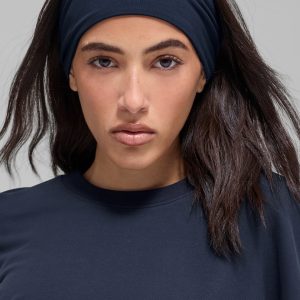 Alo Yoga Performance Conquer Headband - Navy