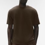 Alo Yoga Double Take Short Sleeve - Espresso