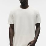 Alo Yoga Cotton Cashmere Ever Soft Short Sleeve Crew - Ivory