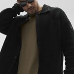 Alo Yoga Shift Knit Button Up Long Sleeve - Black