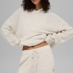 Alo Yoga Wool Cashmere New Class Hoodie - Bone Heather