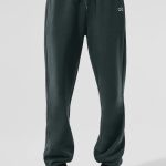 Alo Yoga Accolade Sweatpant - Charcoal Green