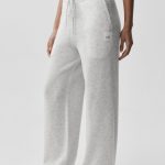 Alo Yoga Wool Cashmere New Class Sweatpant - White Heather