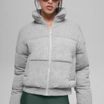 Alo Yoga Sweatshirt Puffer - Athletic Heather Grey