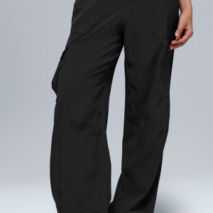 Alo Yoga Low Rise Megastar Cargo Pant - Black