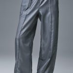 Alo Yoga Afterglow Wide Leg Track Pant - Steel Grey