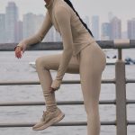 Alo Yoga Airlift High-Waist Sleek Legging - Gravel