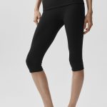 Alo Yoga ALO Softsculpt Low-Rise Foldover Capri - Black
