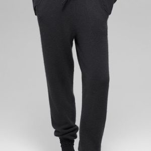 Alo Yoga Wool Cashmere High-Waist New Class Jogger - Black