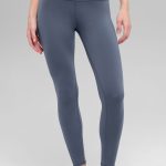 Alo Yoga 7/8 High-Waist Airbrush Legging - Bluestone