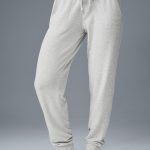 Alo Yoga Soho Sweatpant - Athletic Heather Grey