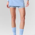 Alo Yoga Alosoft Serve It Up Skirt - Seashell Blue