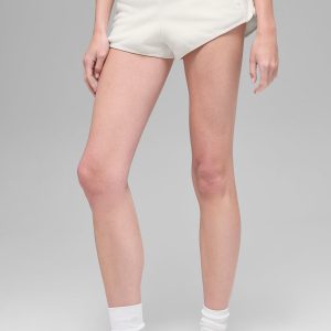 Alo Yoga Polar Fleece Retreat Short - Ivory