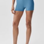 Alo Yoga 3" Airbrush High-Waist Aura Short - California Blue