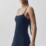 Alo Yoga Alosoft Encore Tennis Dress - Navy